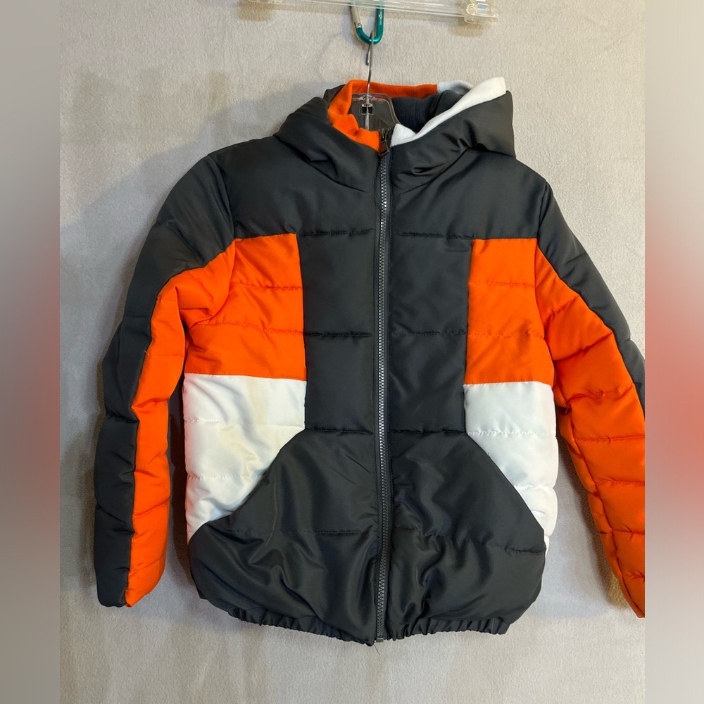 Perry Ellis Kids Winter Jacket Fleece Lined 10/12 with Slash Pockets